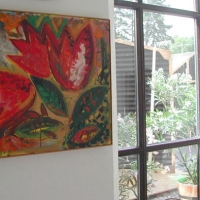 Ausstellung Karola Cermak auf Schloss Kittsee